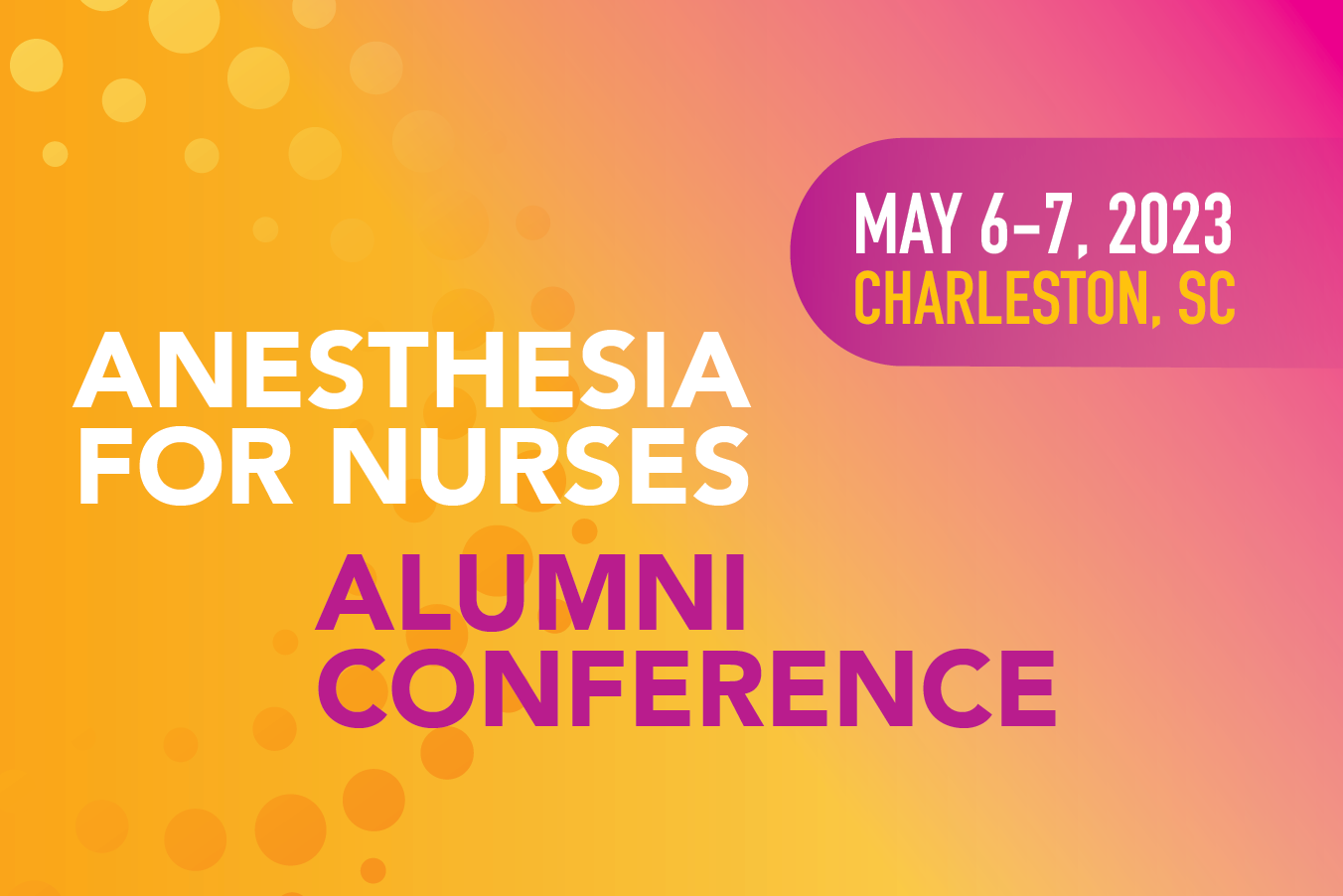 anesthesia for nurses conference 2023