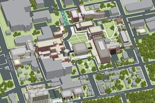 MUSC campus map