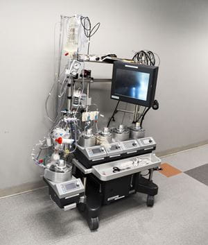 System 1 Heart Lung Machine donated by Terumo Medical
