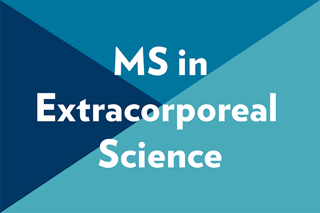 MS in Extracorporeal Science card icon