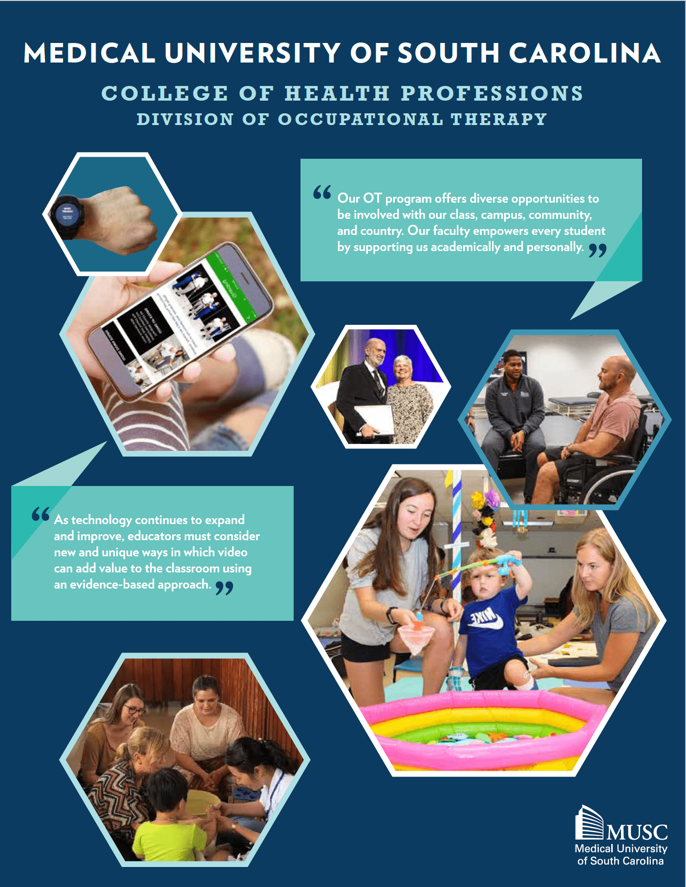 Occupational therapy brochure cover