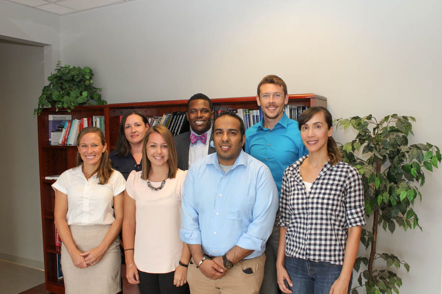 PhD students with the College of Health Professions
