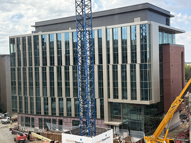 CHP D building construction